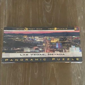 New! Buffalo Games Las Vegas Panoramic Puzzle